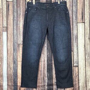 MOTT & BOW Crosby Jeans‎ Mens labeled 34x32 actual size (34x28) Indigo jean